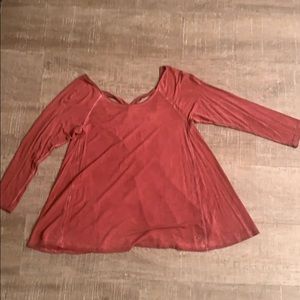 Burgundy Soft and Sexy tee